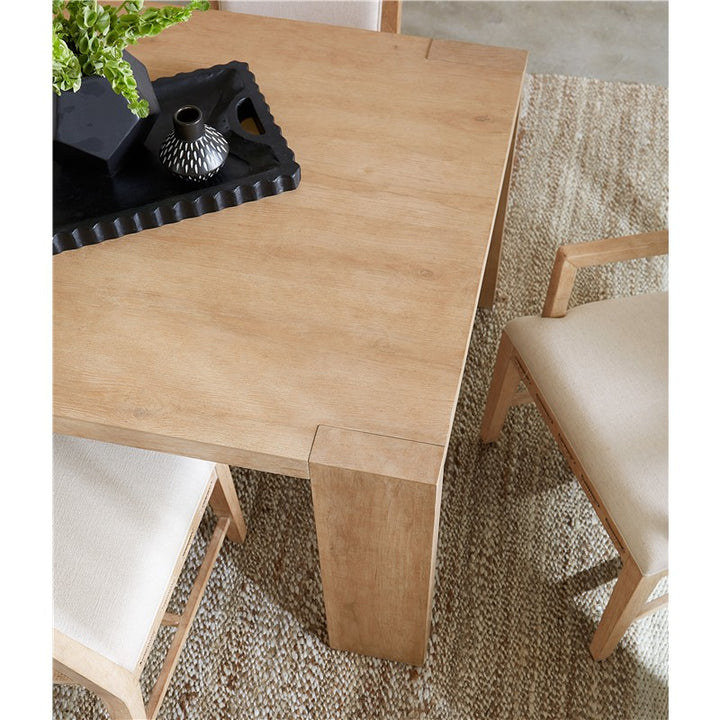 Retreat - Rectangle Dining Table With 1-22" Leaf - Beige