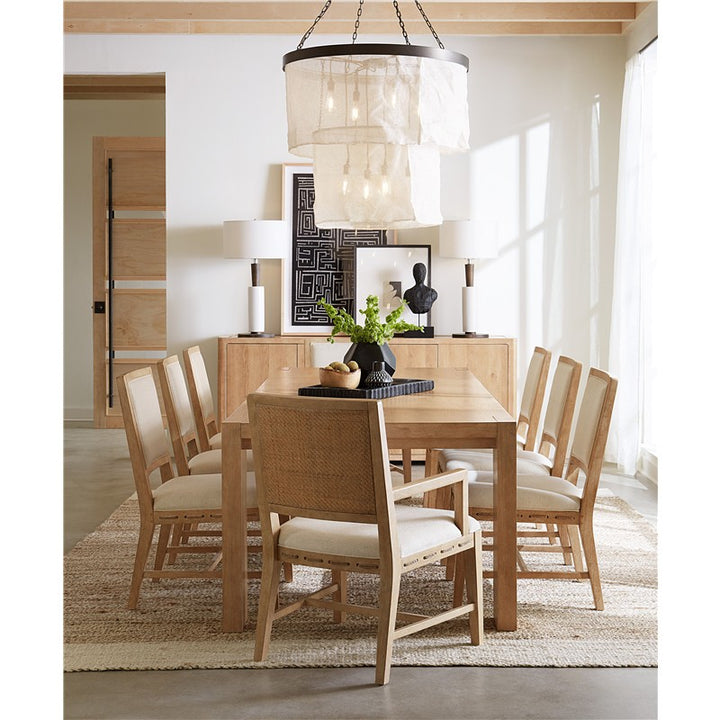 Retreat - Rectangle Dining Table With 1-22" Leaf - Beige
