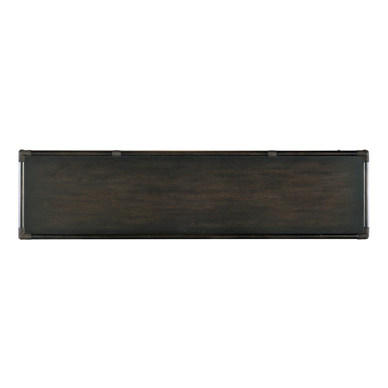 Retreat - Pole Rattan Sideboard - Black