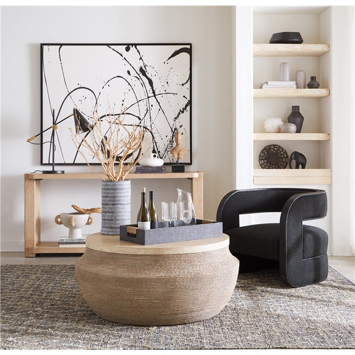 Retreat - Round Cocktail Table - Beige