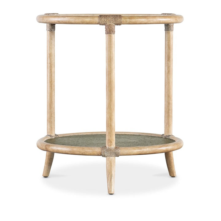 Retreat - Raffia Seagrass End Table - Beige
