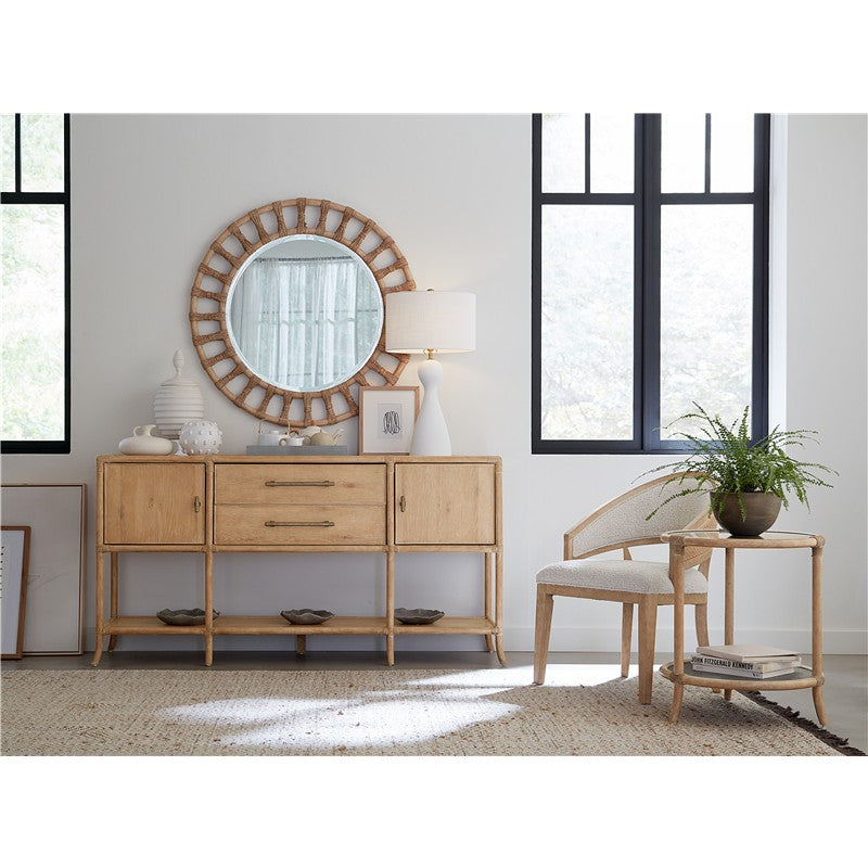 Retreat - Raffia Seagrass End Table - Beige