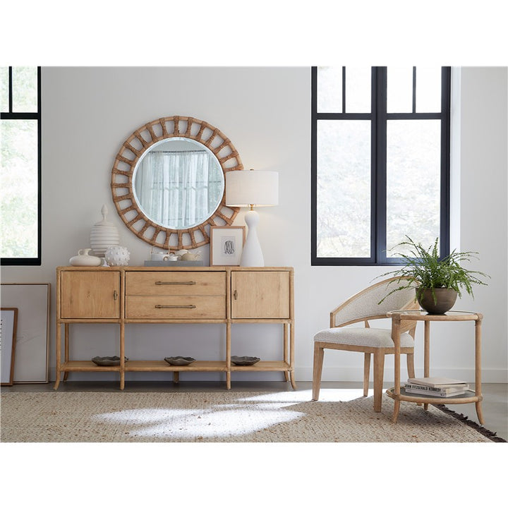Retreat - Raffia Seagrass End Table - Beige