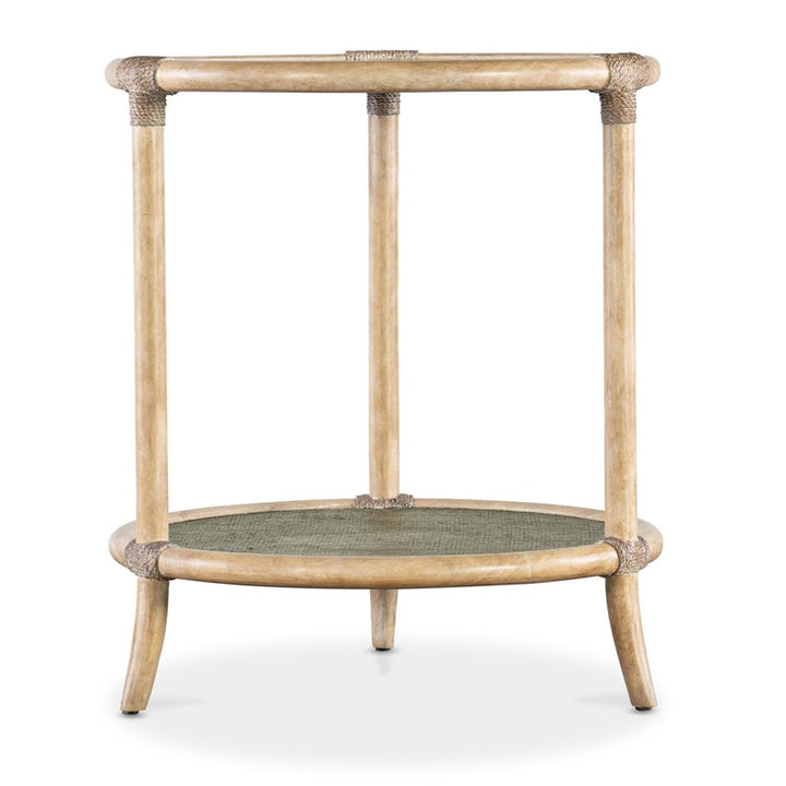 Retreat - Raffia Seagrass End Table - Beige