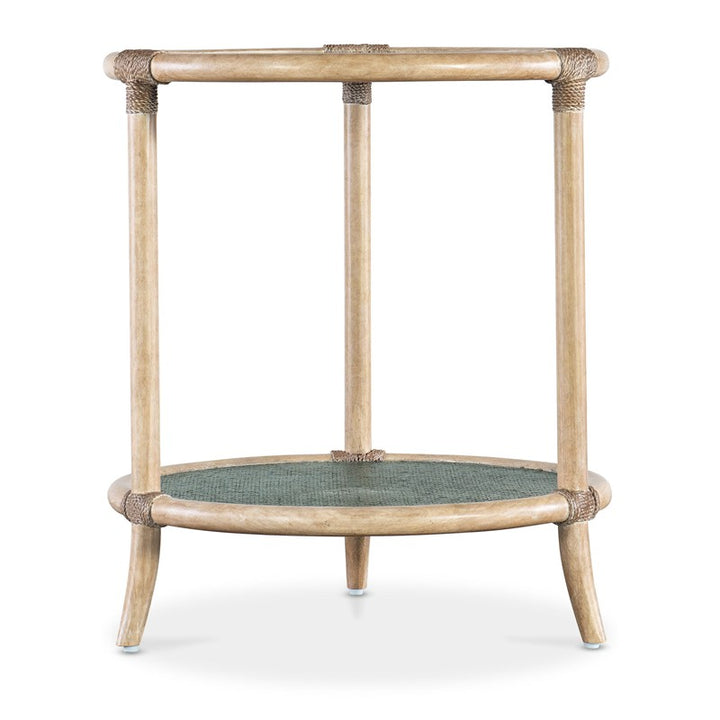 Retreat - Raffia End Table - Beige