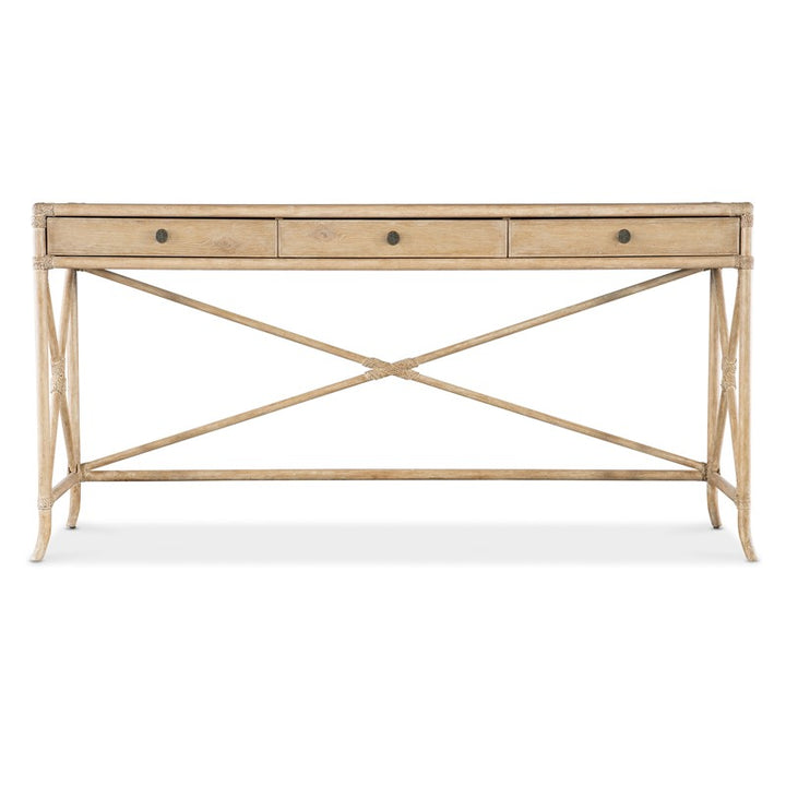 Retreat - Pole Rattan Console - Beige