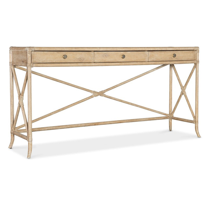 Retreat - Pole Rattan Console - Beige