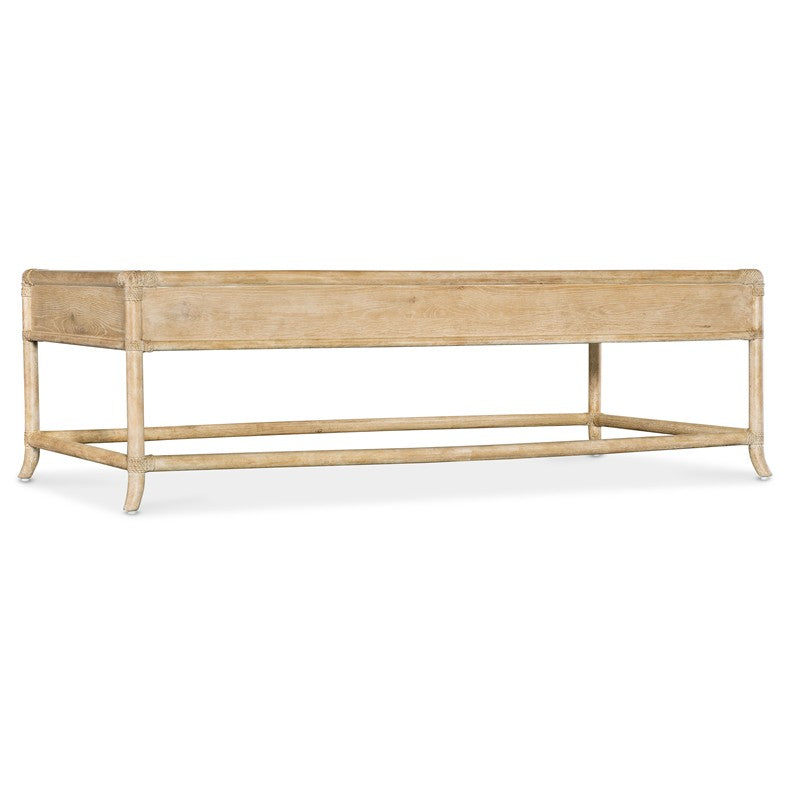 Retreat - Pole Rattan Cocktail Table - Beige