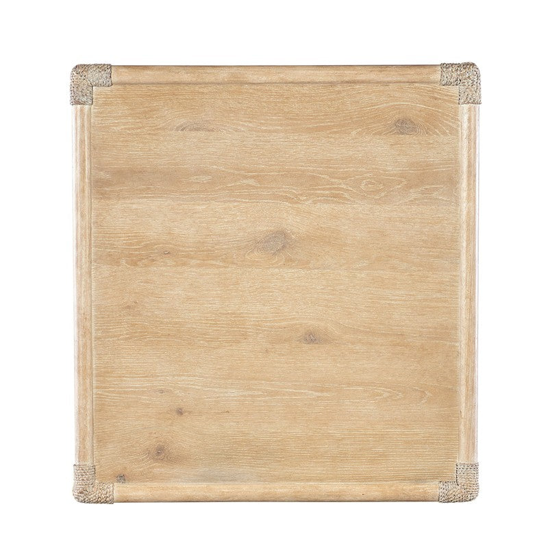 Retreat - Pole Rattan End Table - Beige
