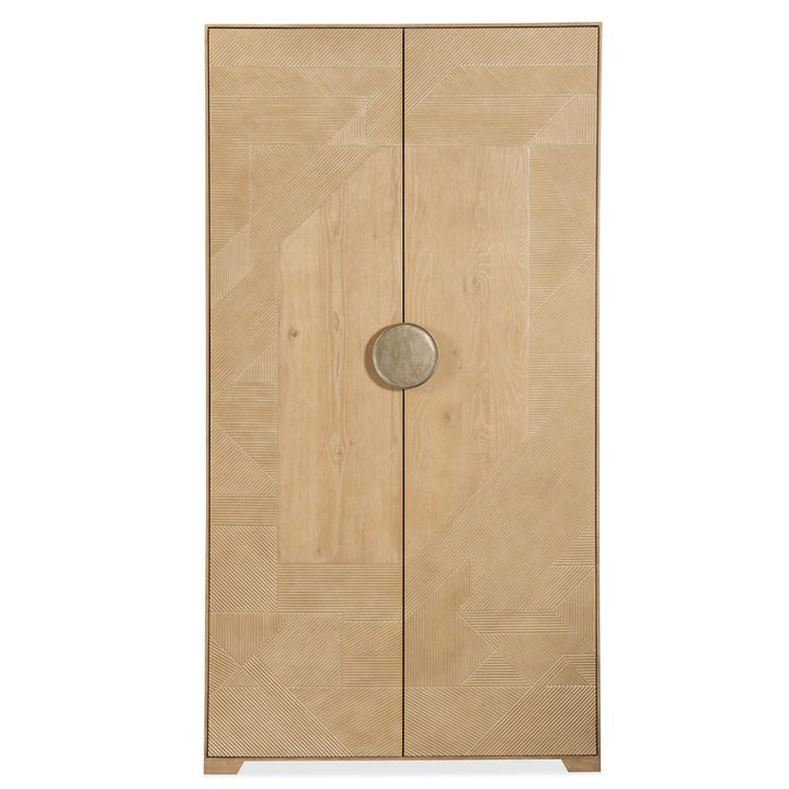 Retreat - Split Rattan Wardrobe - Beige
