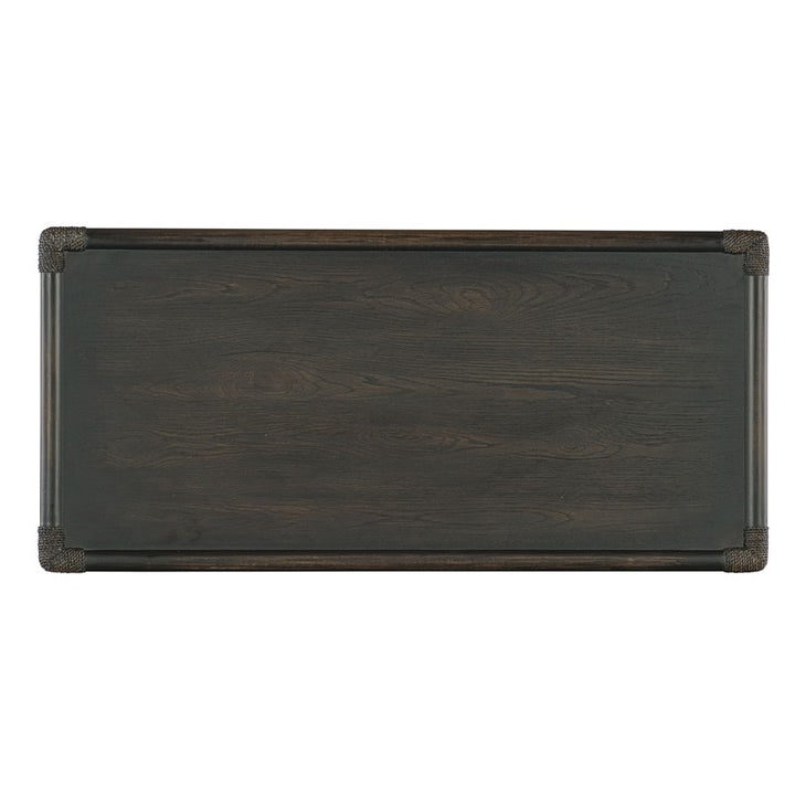 Retreat - Pole Rattan Chest - Black