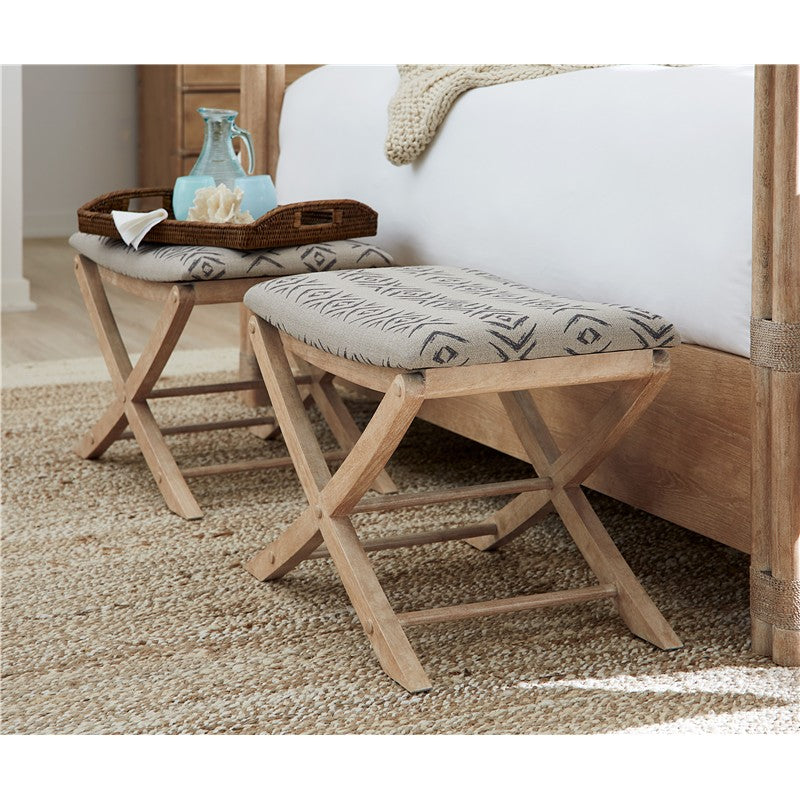 Retreat - Camp Stool Bed Bench - Light Brown