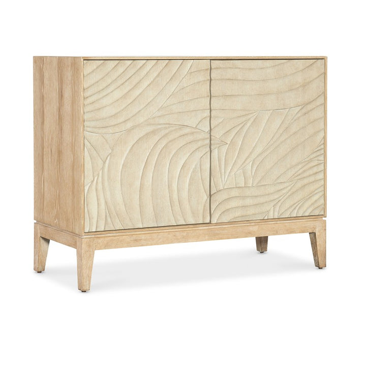Retreat - Carved Nightstand - Beige