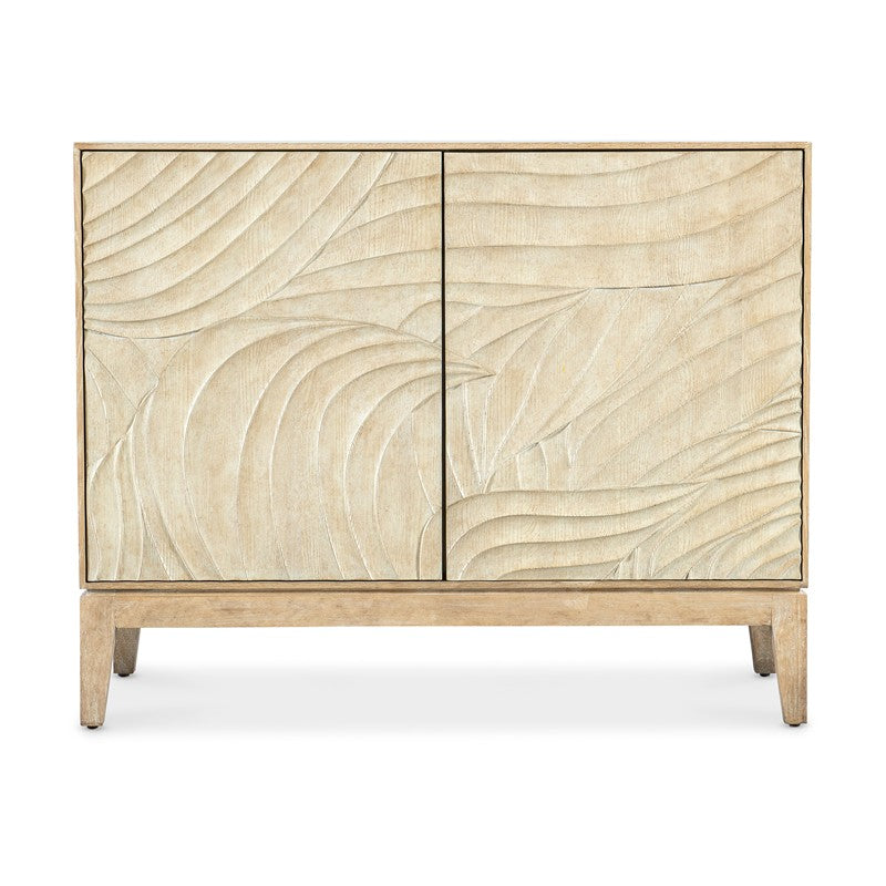 Retreat - Carved Nightstand - Beige