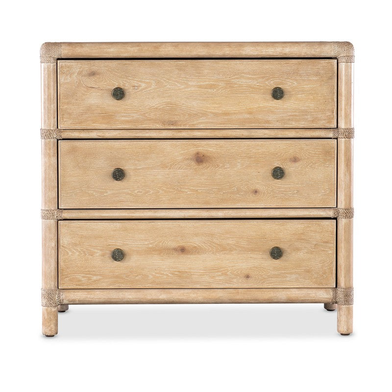 Retreat - Pole Rattan Nightstand - Beige