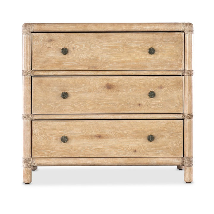Retreat - Pole Rattan Nightstand - Beige