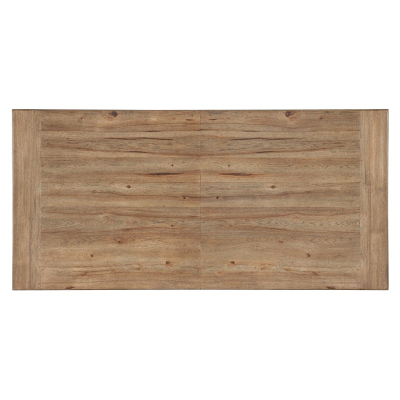 Vineyard Row - Rectangle Dining Table With 2-20" Leaves - Light Brown