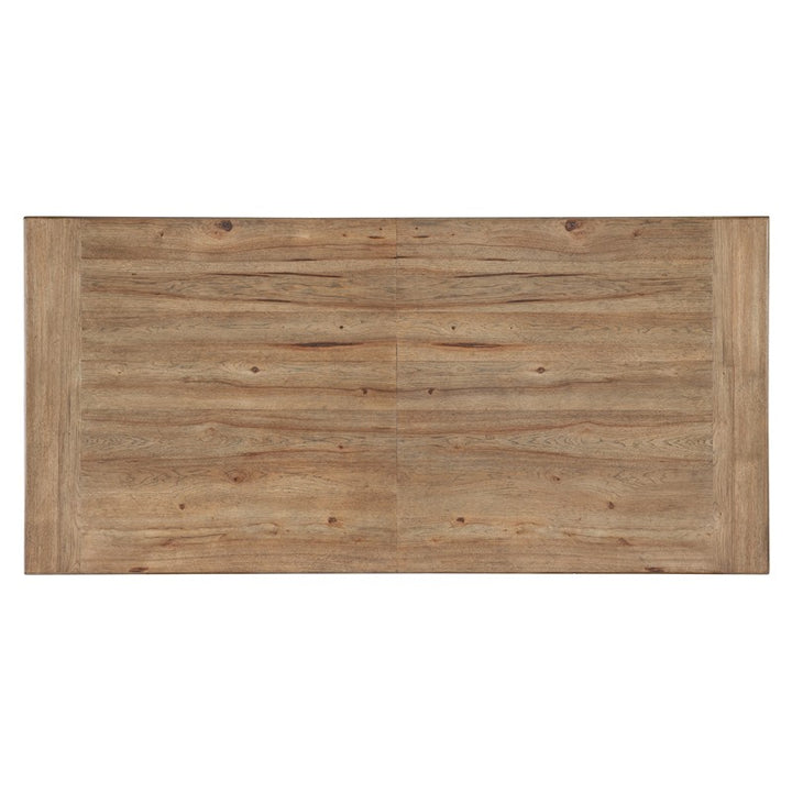 Vineyard Row - Rectangle Dining Table With 2-20" Leaves - Light Brown
