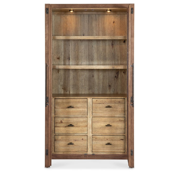 Vineyard Row - Display Cabinet - Light Brown