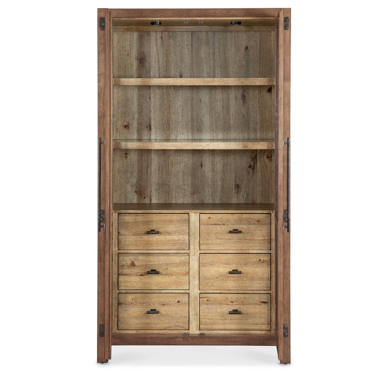 Vineyard Row - Display Cabinet - Light Brown
