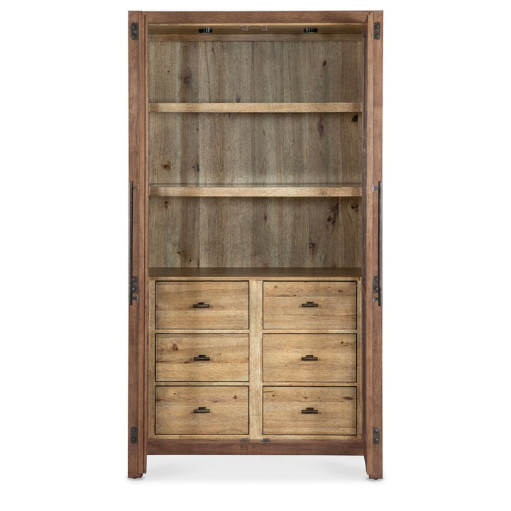 Vineyard Row - Display Cabinet - Light Brown