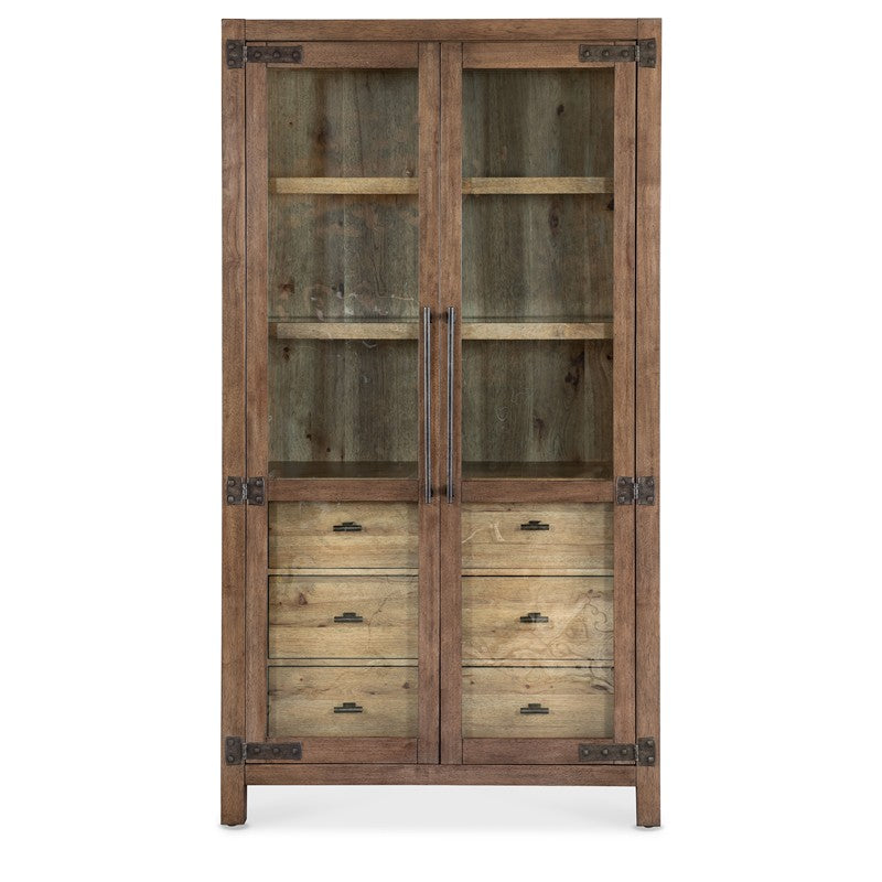 Vineyard Row - Display Cabinet - Light Brown