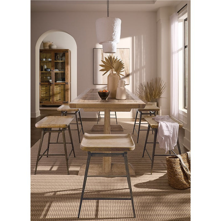 Vineyard Row - Display Cabinet - Light Brown