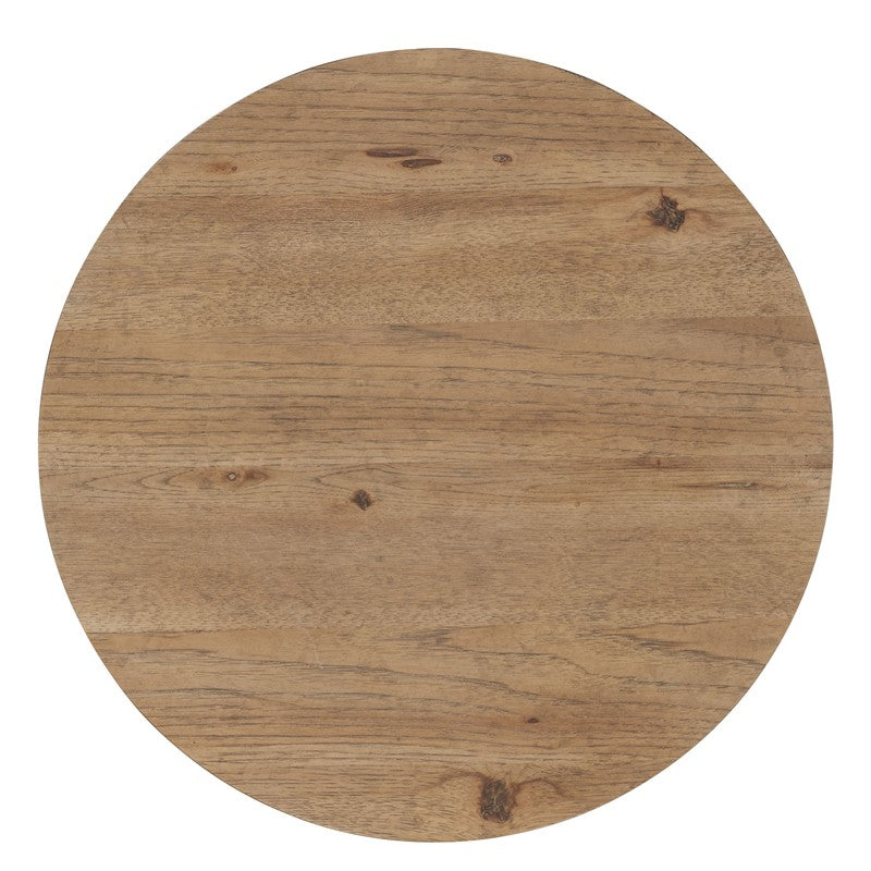 Vineyard Row - Wine Barrel End Table - Light Brown