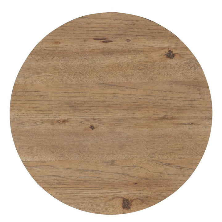 Vineyard Row - Wine Barrel End Table - Light Brown