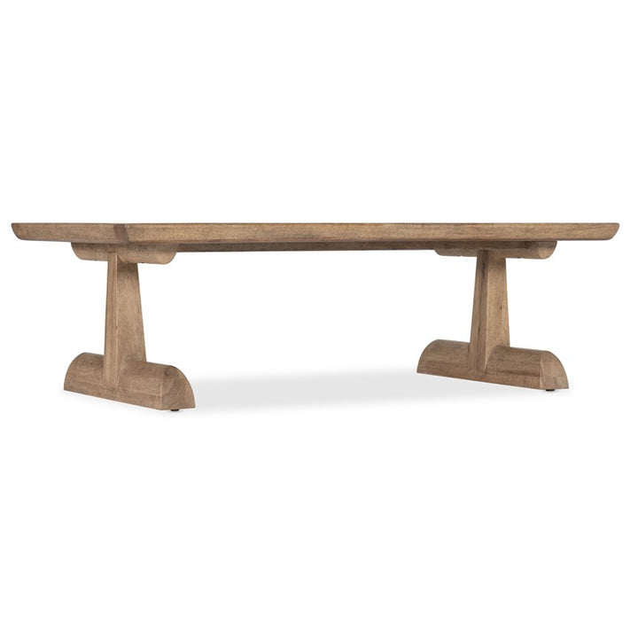 Vineyard Row - Rectangle Cocktail Table - Light Brown