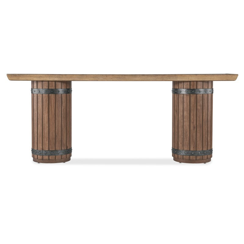 Vineyard Row - Console Table - Dark Brown