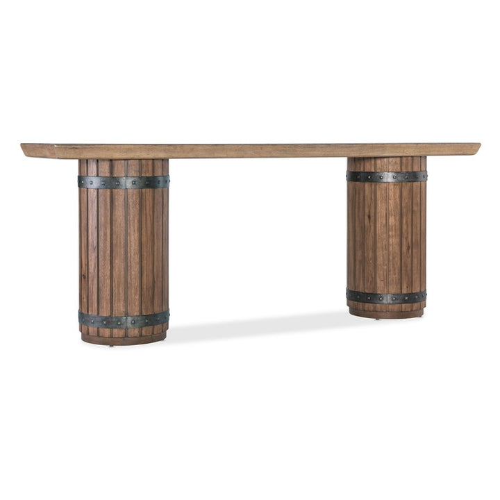 Vineyard Row - Console Table - Dark Brown
