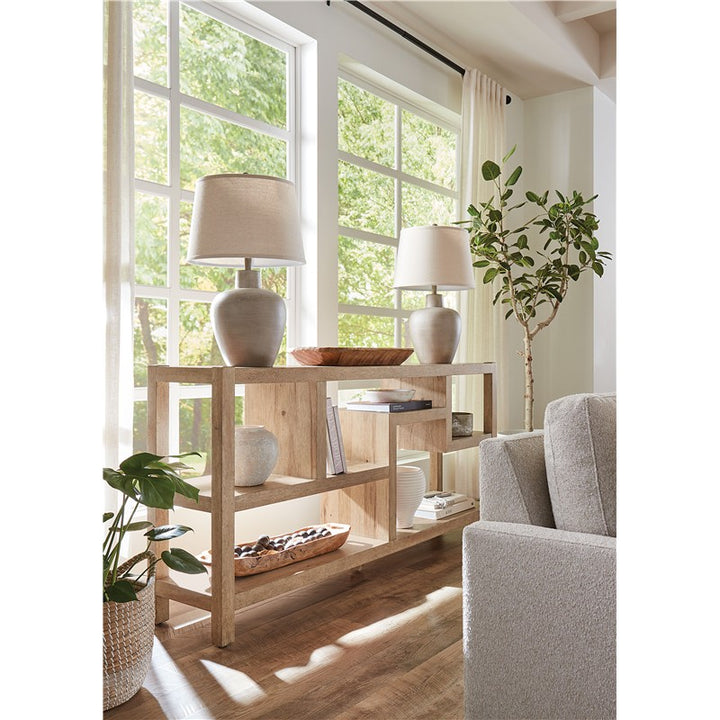 Vineyard Row - Small Console - Light Brown