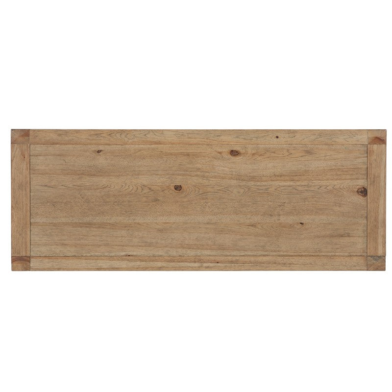 Vineyard Row - Four-Drawer Door Chest - Light Brown