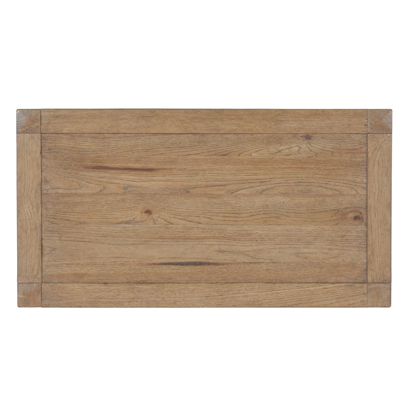 Vineyard Row - Three-Drawer Nightstand - Light Brown