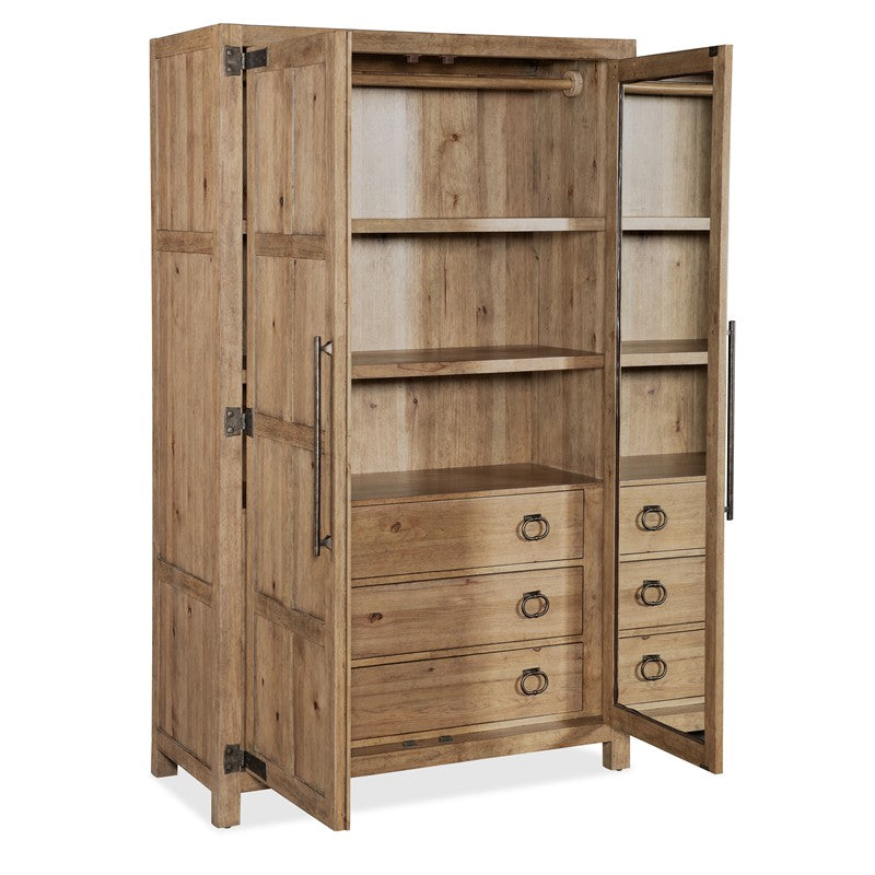 Vineyard Row - Wardrobe - Light Brown