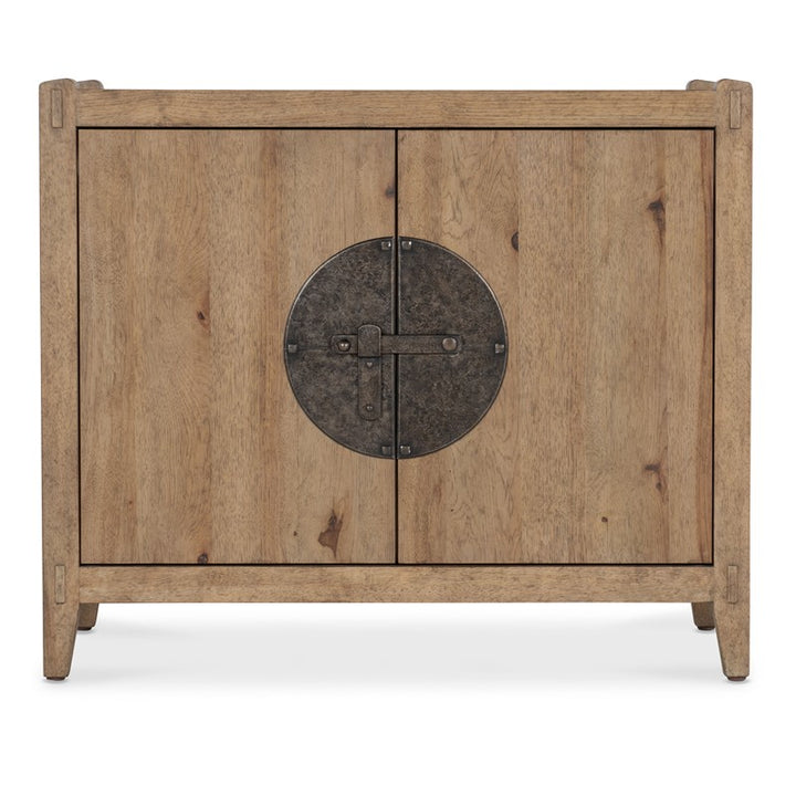 Vineyard Row - Two-Door Nightstand - Light Brown