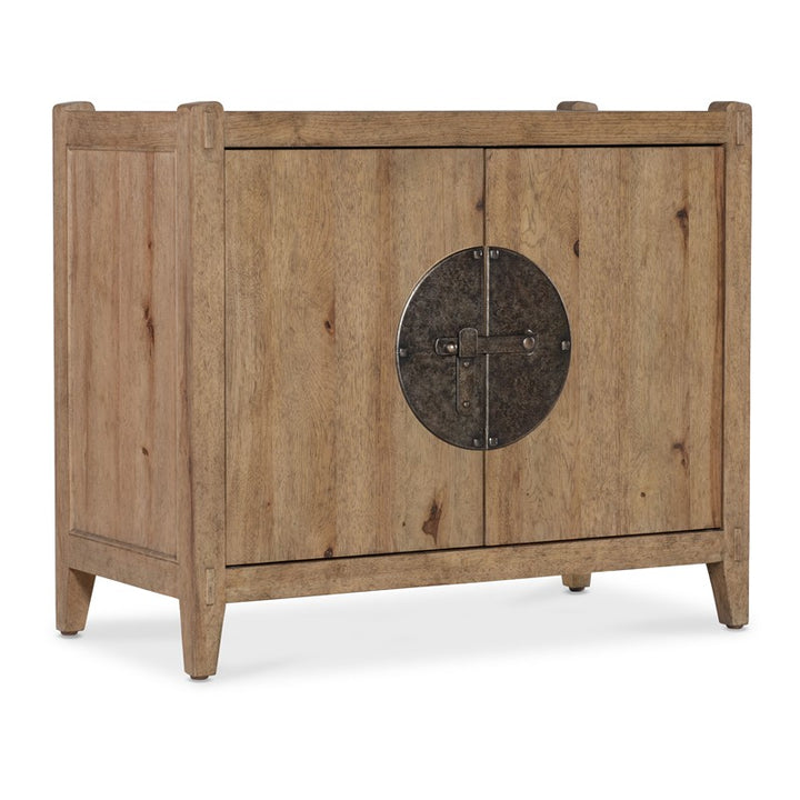 Vineyard Row - Two-Door Nightstand - Light Brown