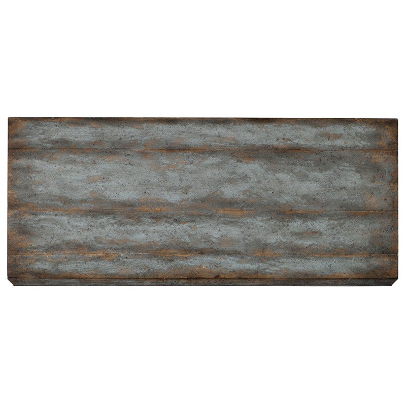 La Grange - Lockhart 3-Drawer Accent Chest - Blue Bonnet