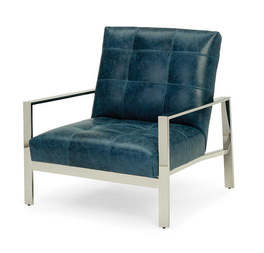 Arlo Tufted Chrome Chair