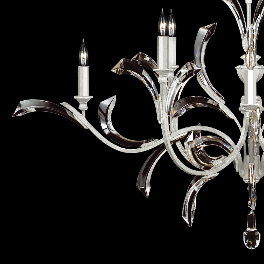 Beveled Arcs 57" Round Chandelier