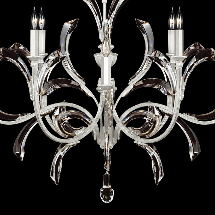 Beveled Arcs 57" Round Chandelier