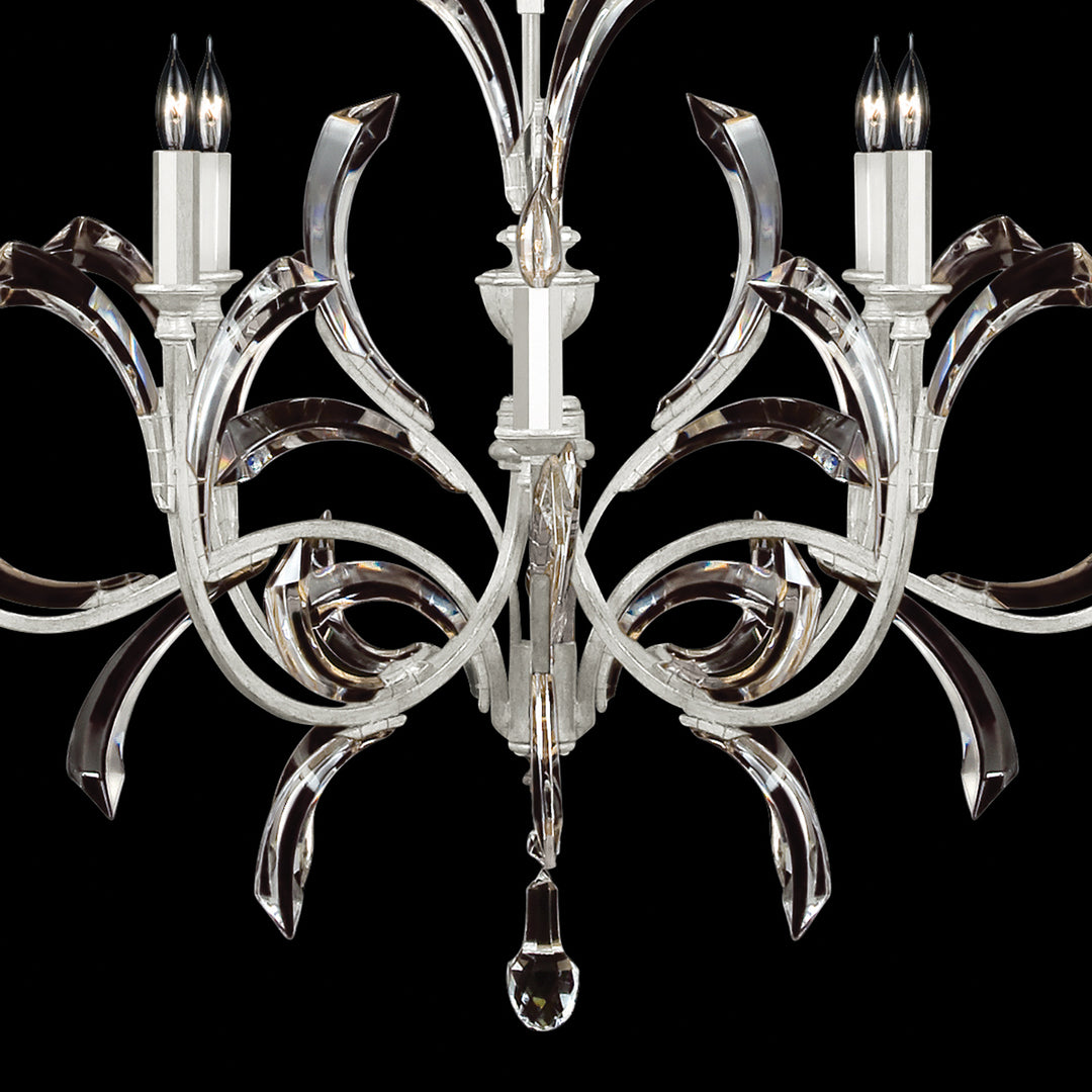 Beveled Arcs 57" Round Chandelier