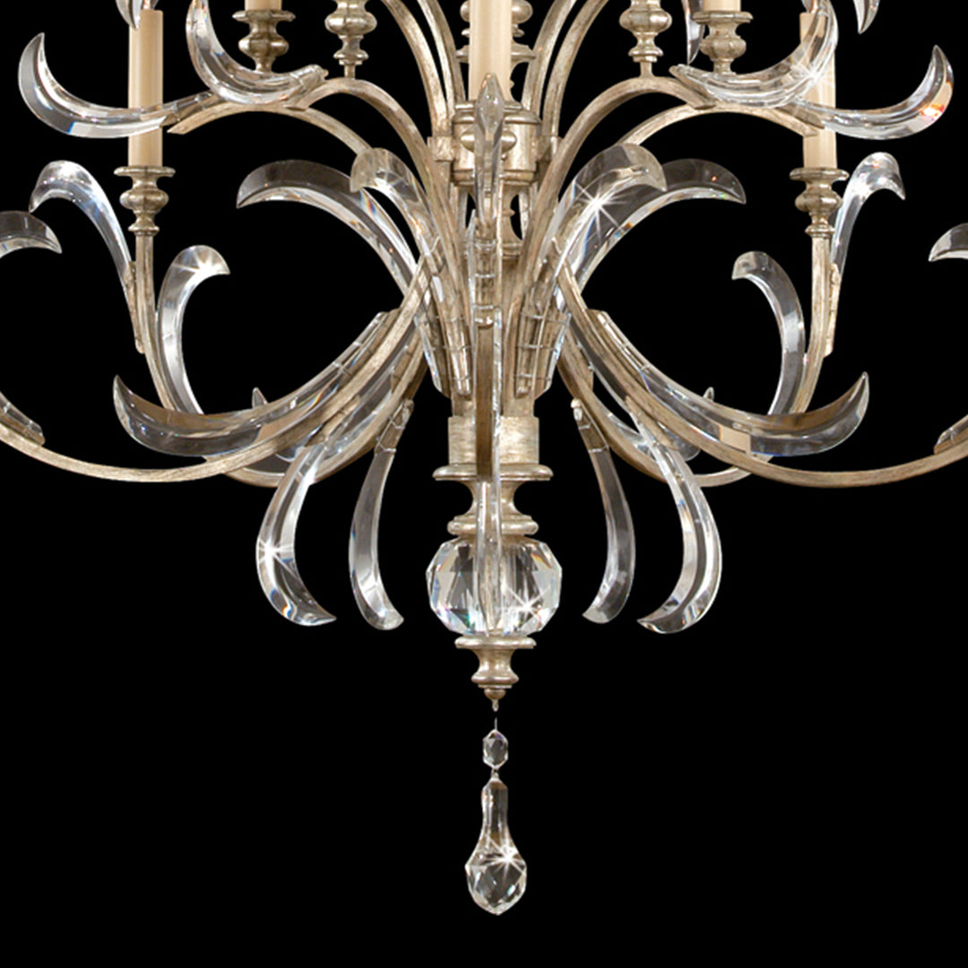Beveled Arcs 56" Round Chandelier