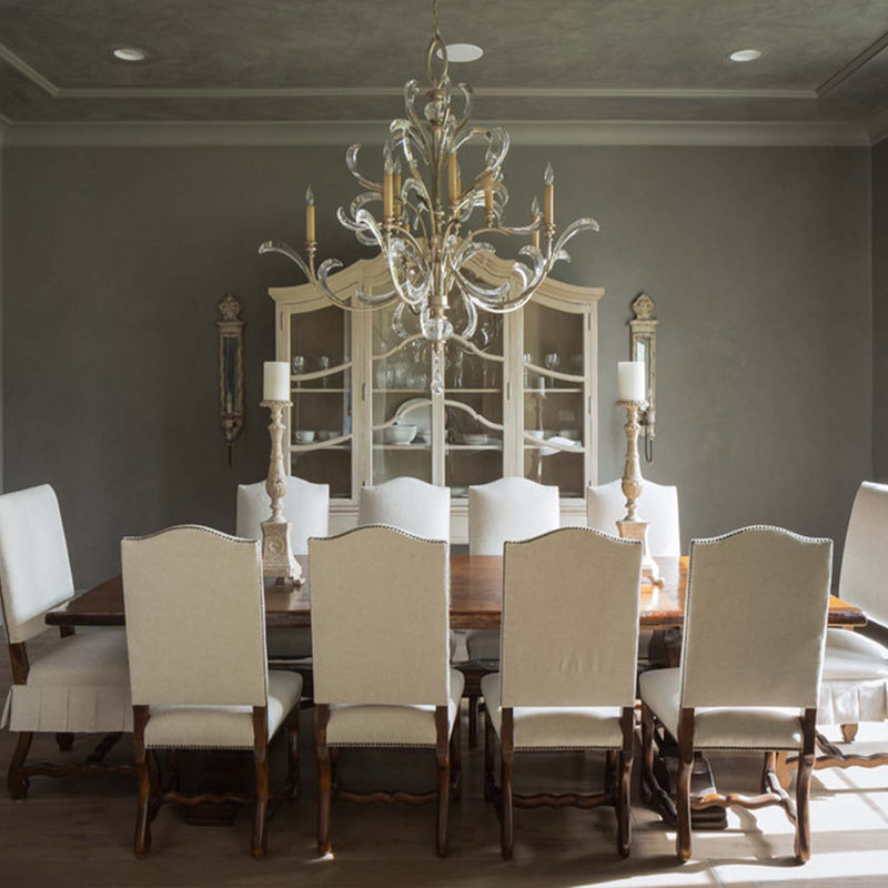 Beveled Arcs 56" Round Chandelier