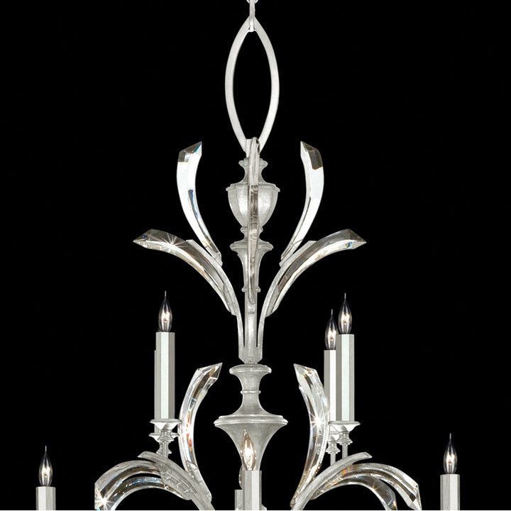 Beveled Arcs 56" Round Chandelier