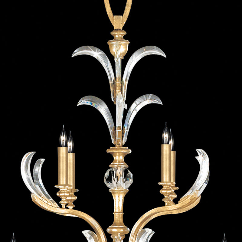 Beveled Arcs 48" Round Chandelier