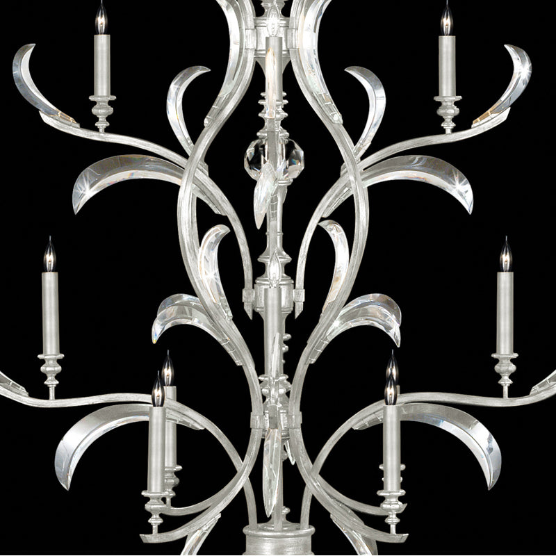 Beveled Arcs 48" Round Chandelier