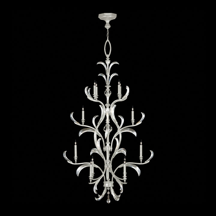 Beveled Arcs 48" Round Chandelier