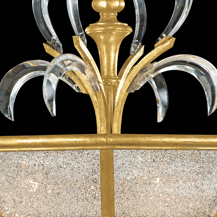 Beveled Arcs 26" Round Semi-Flush Mount
